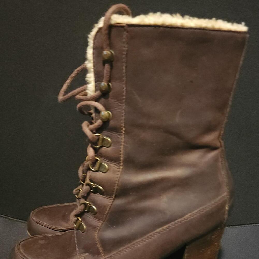 Aldo boots with a rugged